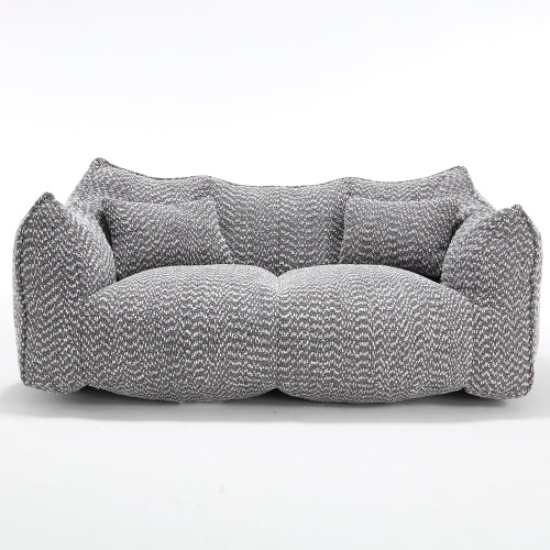 Boucle Bean Bag Chair