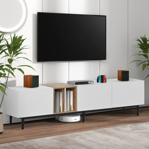 White Modern TV Stand