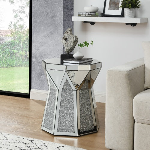 Silver Mirror Coffee Table