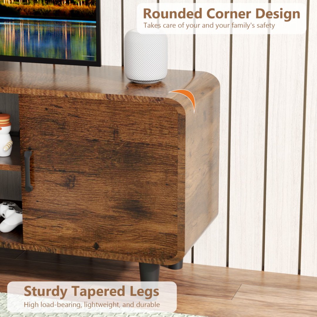 Rustic Brown TV Console