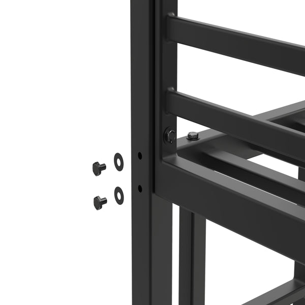 Black Metal Bunk Bed