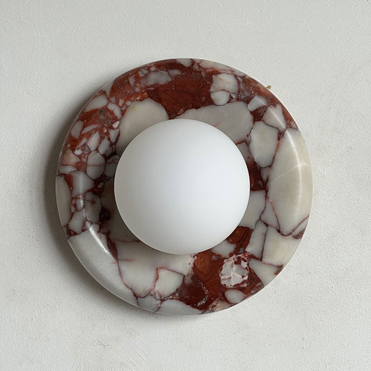 Natural Marble Wall Lamp