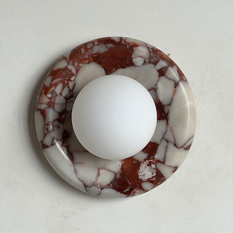 Natural Marble Wall Lamp