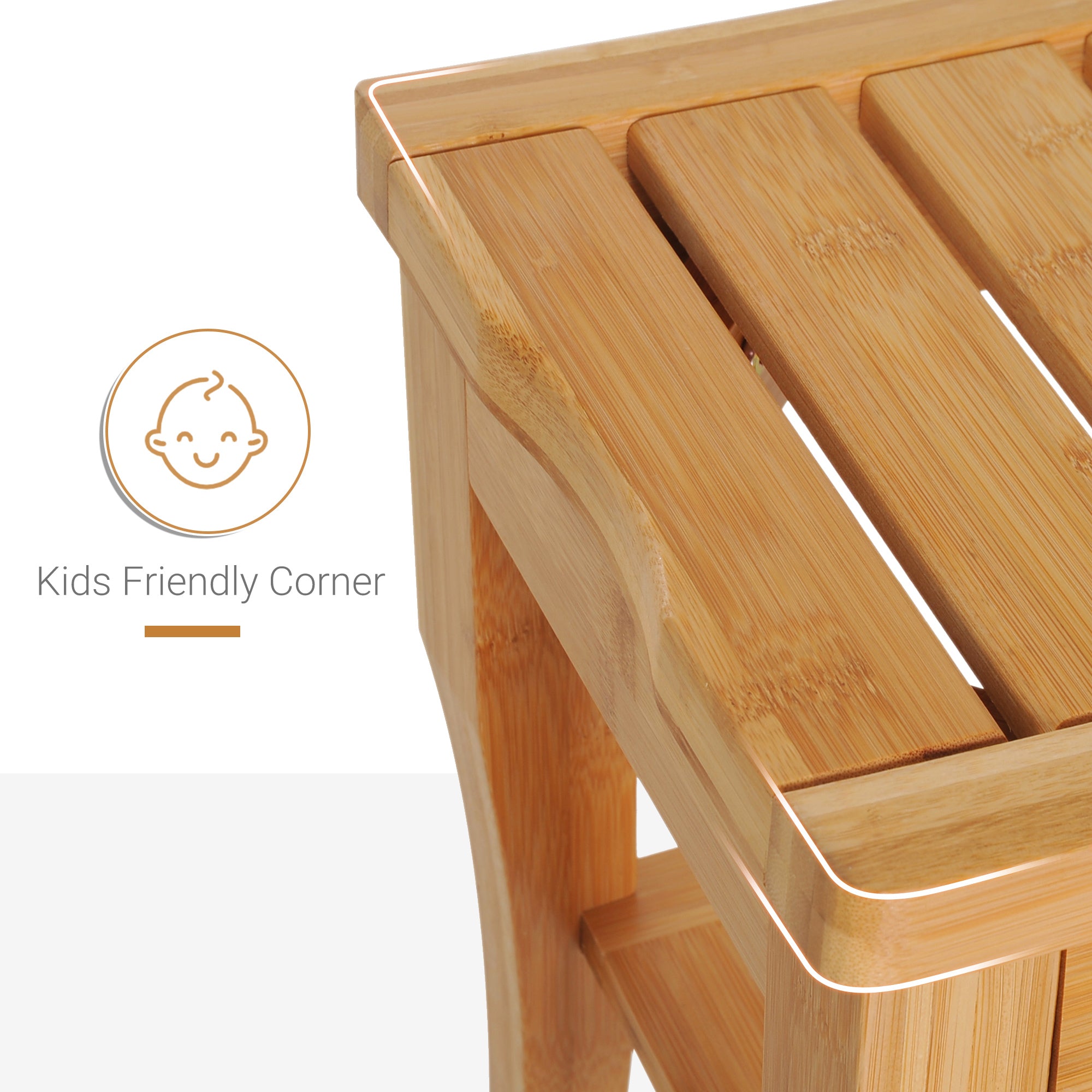 Bamboo Spa Shower Bench