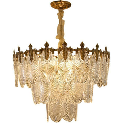 Glass Chandelier Living Room Simple Creative Bedroom Chandelier