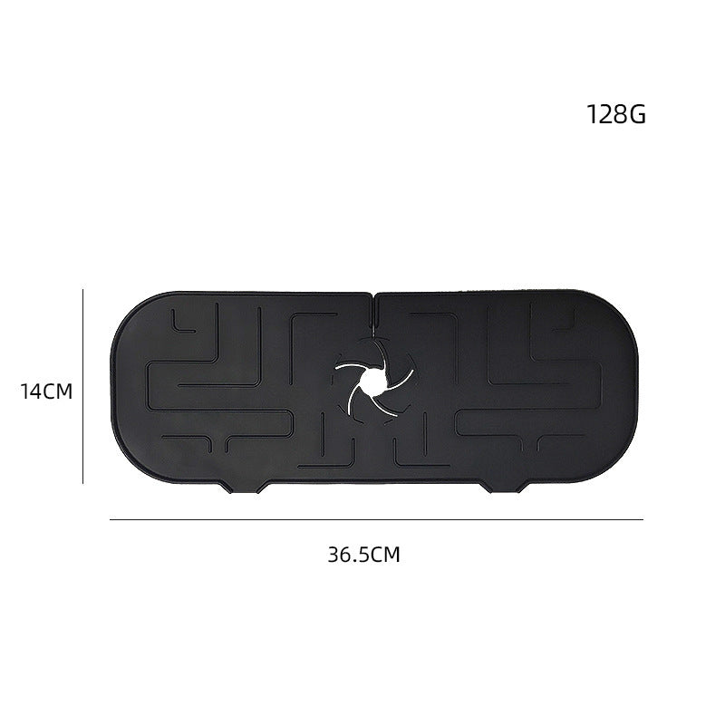 Kitchen Silicone Faucet Water Draining Pad