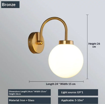 Nordic Wabi-Sabi Style Bedroom Magic Bean Lamp