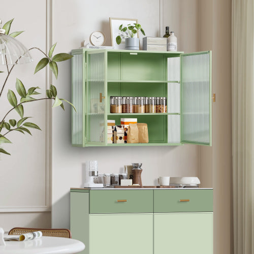 Mint Green Wall Cabinet
