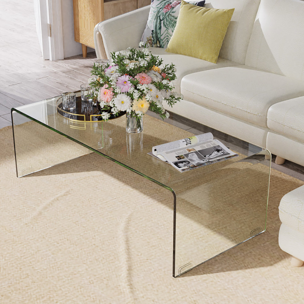 Glass Round Coffee Table