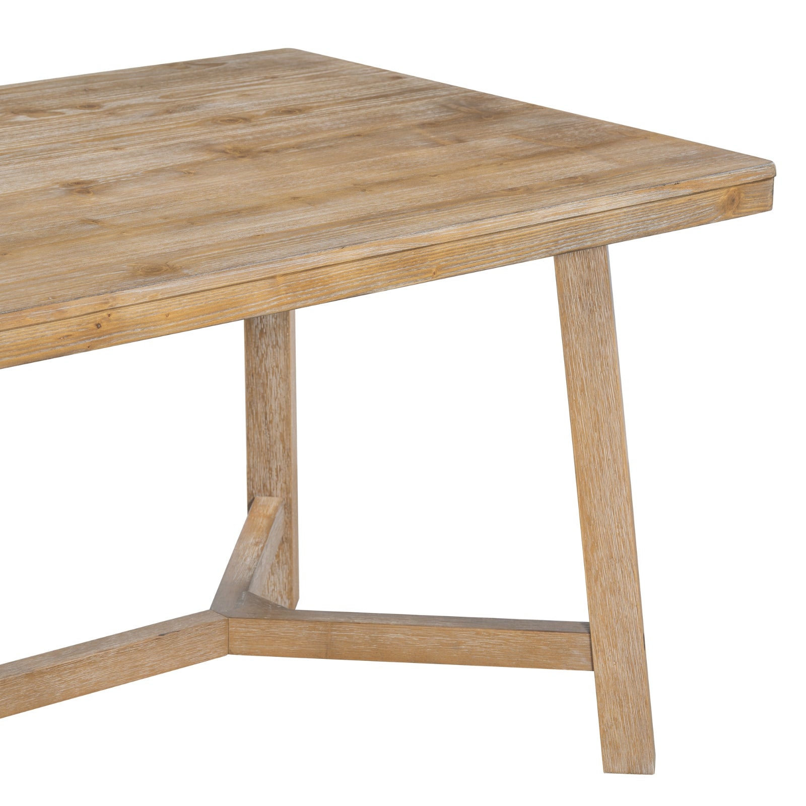 Natural Wood Dining Set