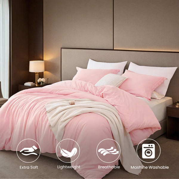 Boho Breathable Duvet Cover Set