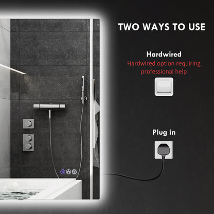 Dimmable Bathroom Mirror with Lights