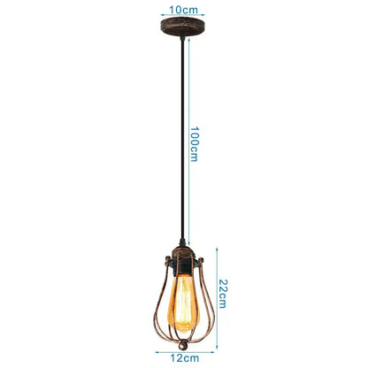 Adjustable industrial wall light in bronze featuring a warm edison bulb and ornate metal cage for bedroom decorbites decor
