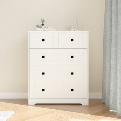 White Farmhouse Chest Drawers
