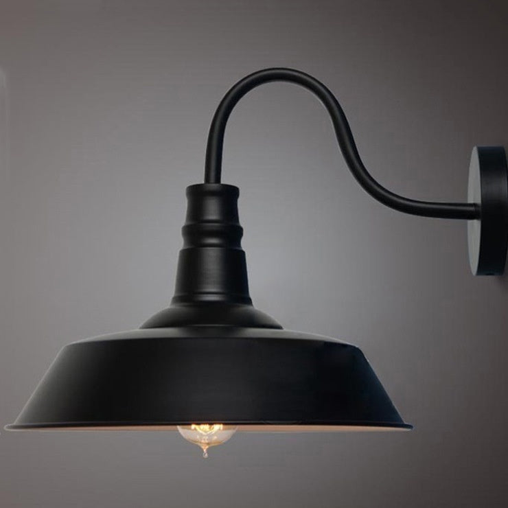 Wrought Iron Wall Lamp Retro Coffee Shop