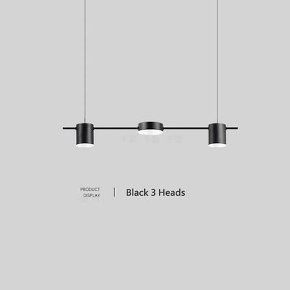 Art Deco Black and Gold LED Pendant Light - Decorbites