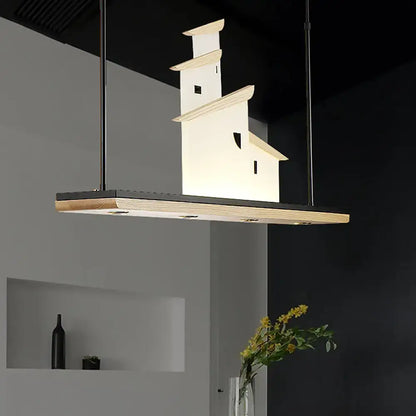 Decorbites art deco ceiling light with minimalist white wooden house design black accents and warm color temperature