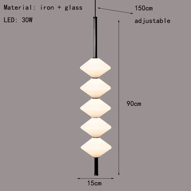 Art Deco White Glass Pendant Light With Gold Metal Wire - Decorbites