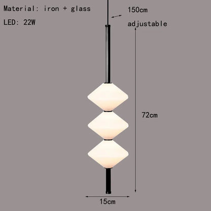 Art Deco White Glass Pendant Light With Gold Metal Wire - Decorbites