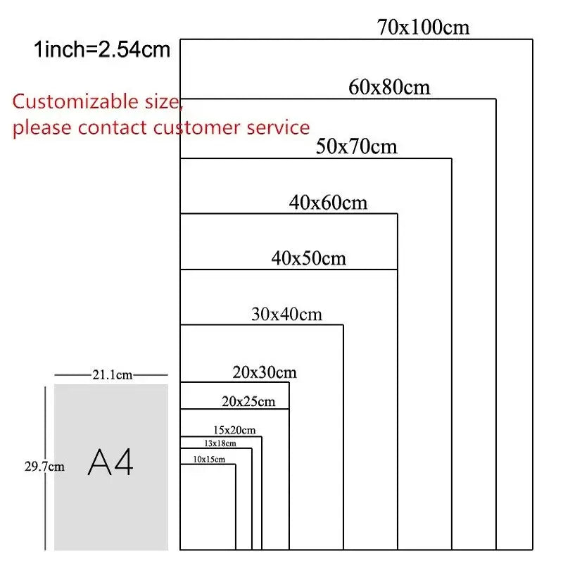 Decorbites™ attack on titan final season anime poster canvas print customizable size 10x15cm to 70x100cm with a4 option