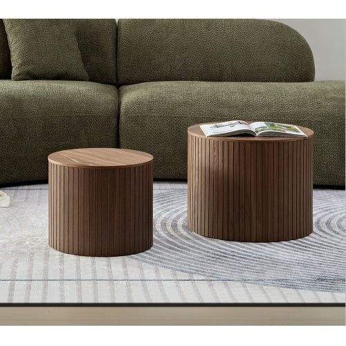 Walnut MDF Nesting Table