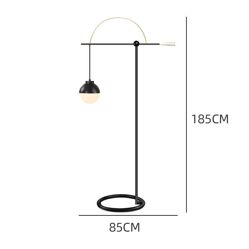 Black Iron Floor Lamp