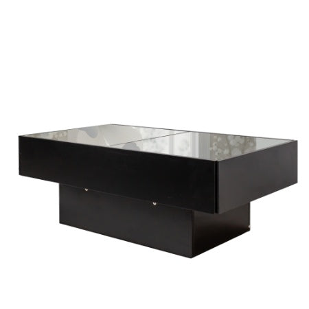Black Sliding Coffee Table