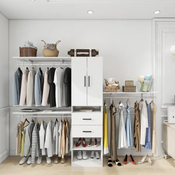 Wooden Rack Closet Organizer
