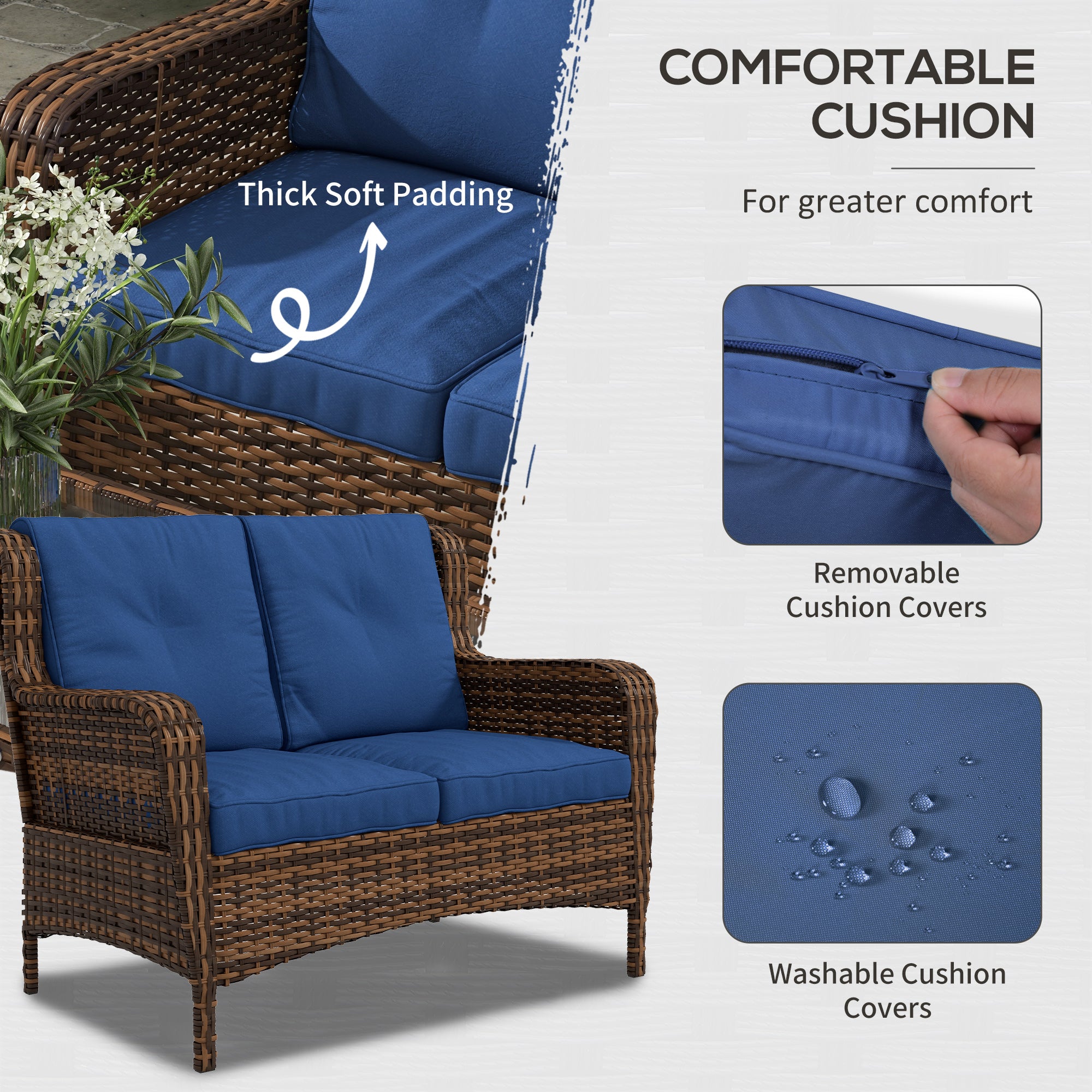 PE Outdoor Furniture Set