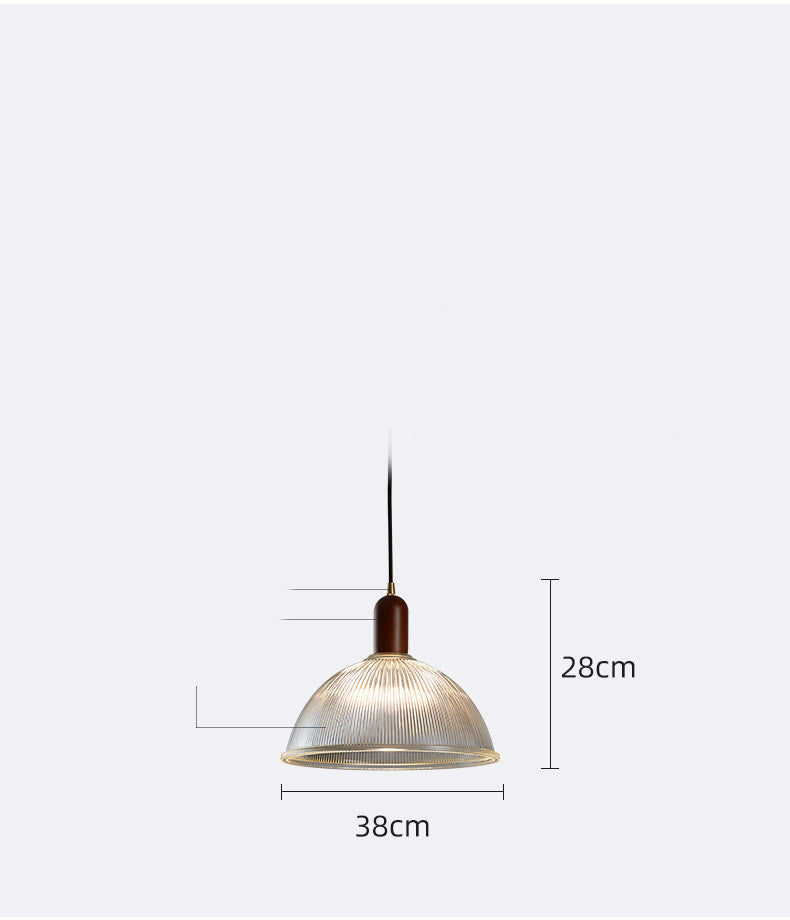 Home Balcony Dessert American Glass Chandelier