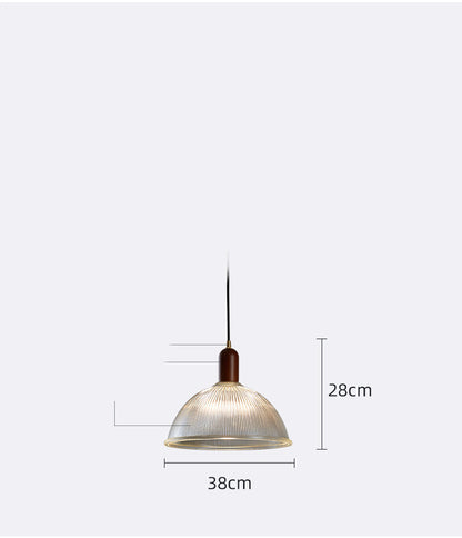 Home Balcony Dessert American Glass Chandelier