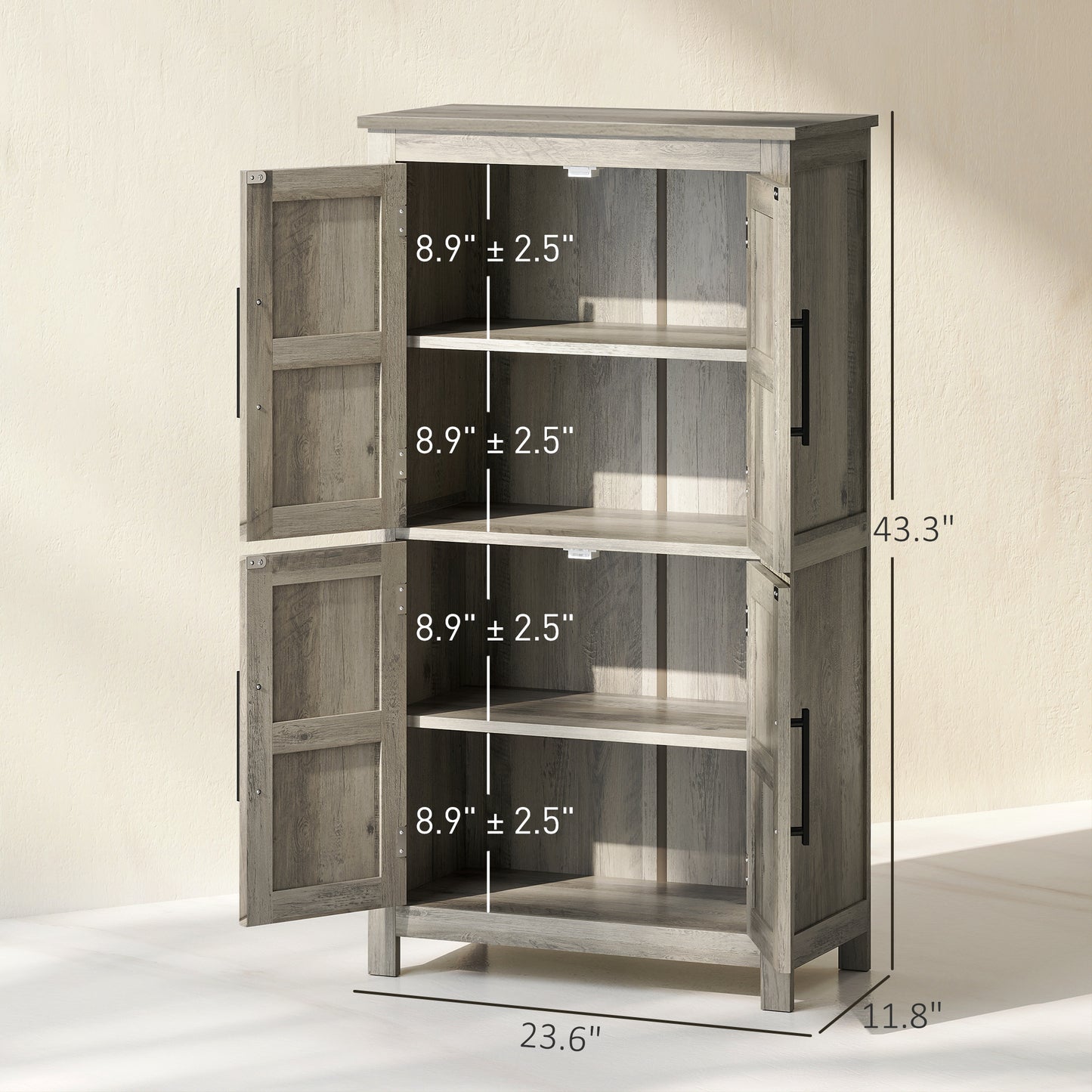 Bathroom Floor Storage Cabinet