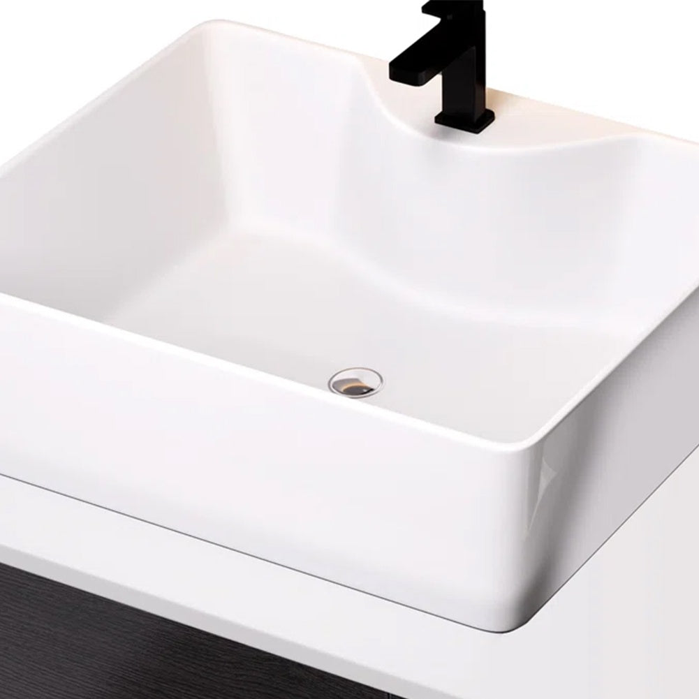 Wall Mounted Bathroom Vanity Engineered Stone Top