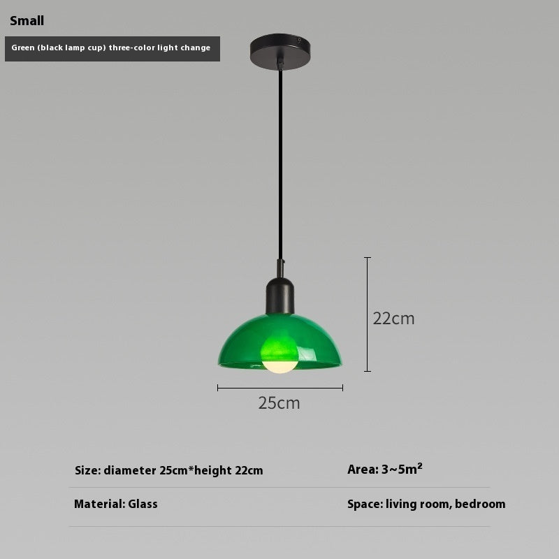 Antique Chandelier Restaurant Simple Modern Bauhaus Creative Glass Retro