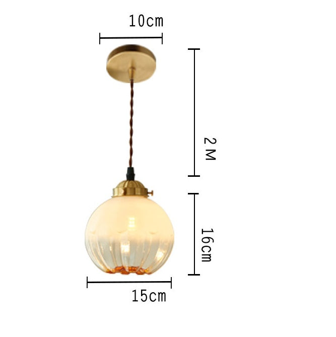 Retro Iron Ball Chandelier