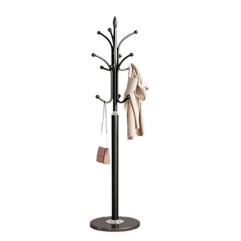 Iron Coat Rack Floor-standing Bedroom Hanger Vertical Simple