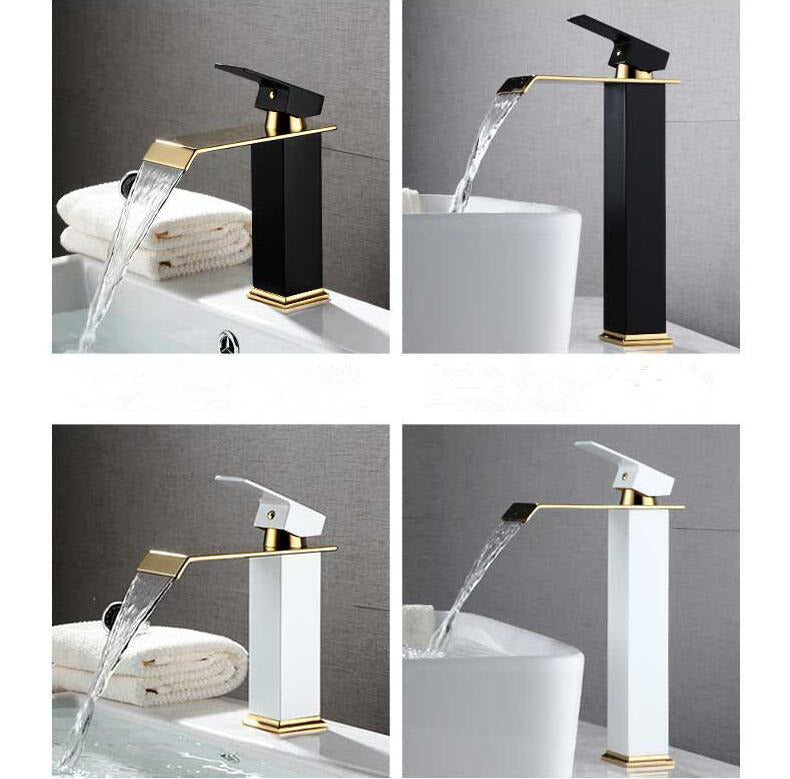 Black Gold Basin Faucet High Style