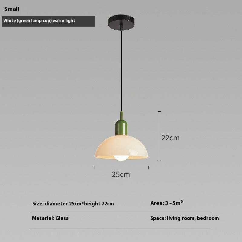 Antique Chandelier Restaurant Simple Modern Bauhaus Creative Glass Retro