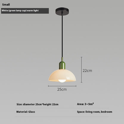 Antique Chandelier Restaurant Simple Modern Bauhaus Creative Glass Retro