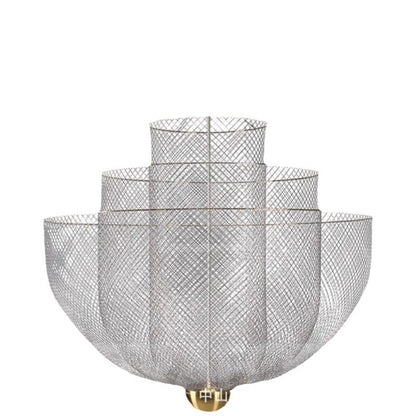 Nordic Iron Mesh Personality Shape Light And Shadow Chandelier