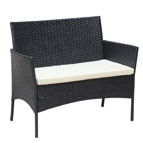 Natural Rattan Patio Set