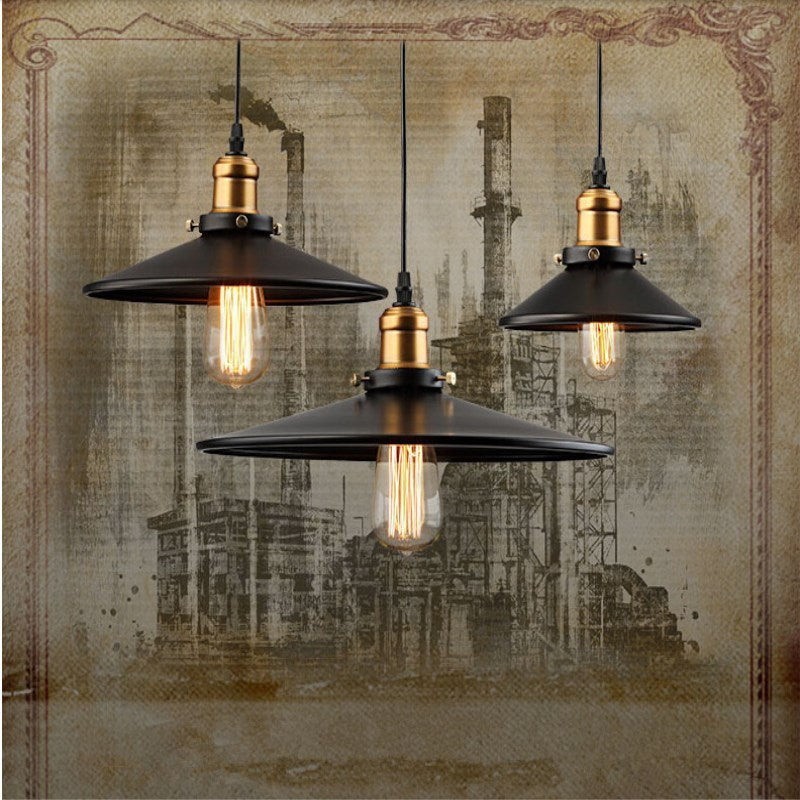 Industrial Iron Chandelier Lamp