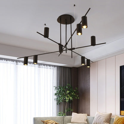 Nordic Retractable Boom Chandelier
