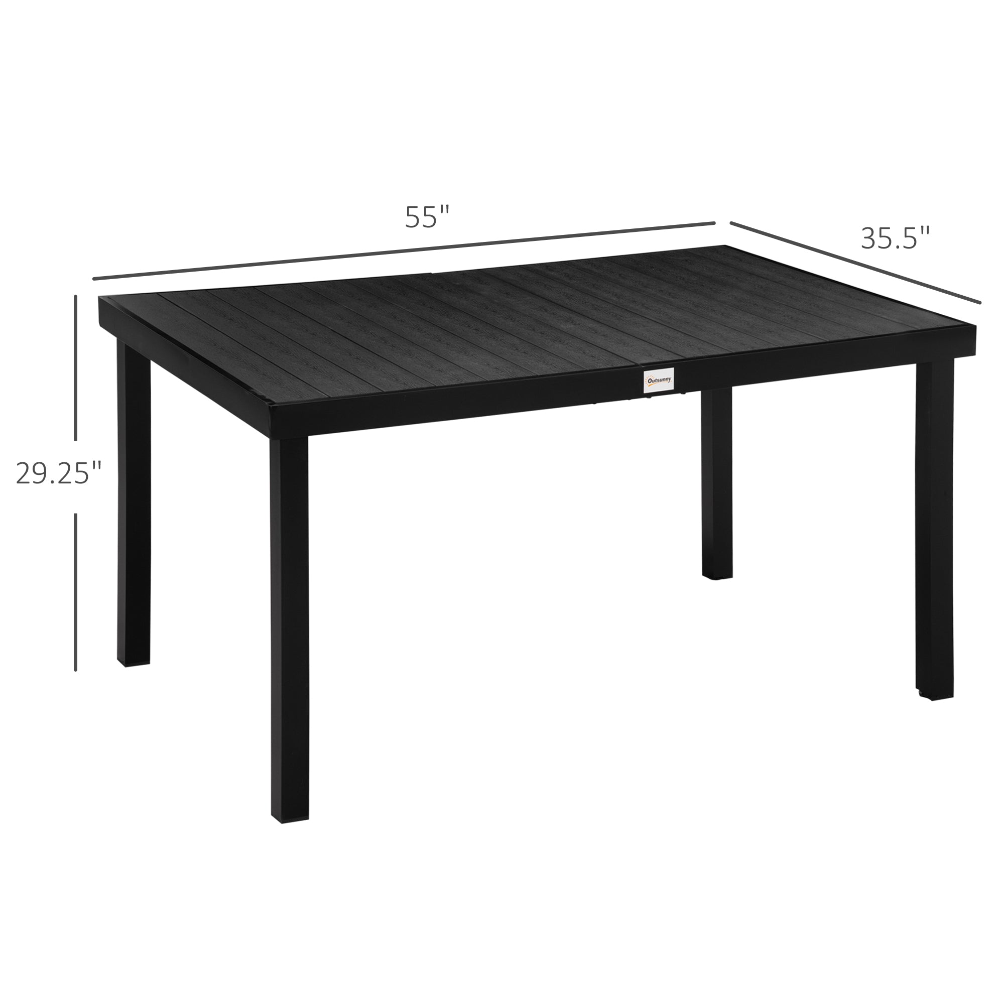 Aluminum Outdoor Dining Table