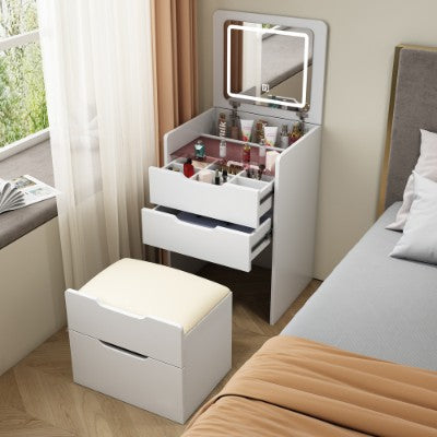 Modern White Vanity Desk
