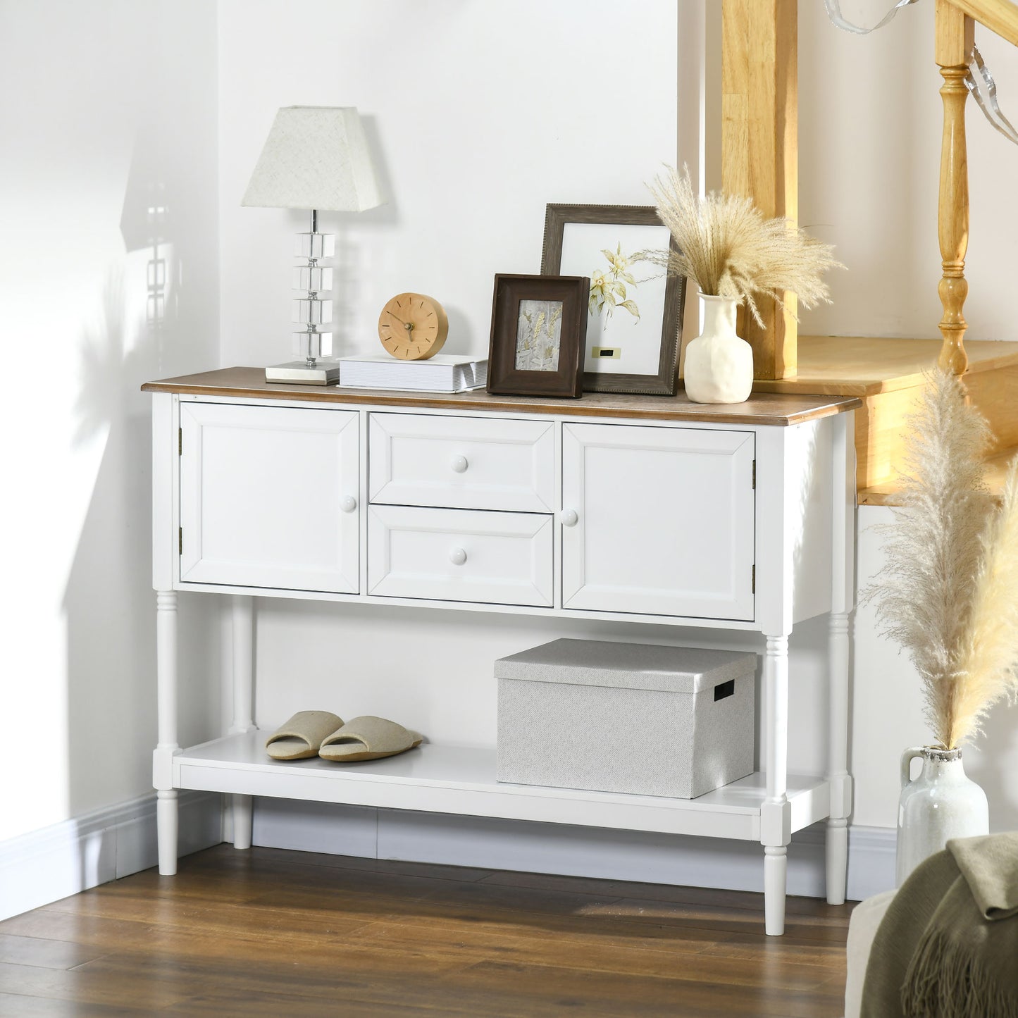 Console Table with Drawers