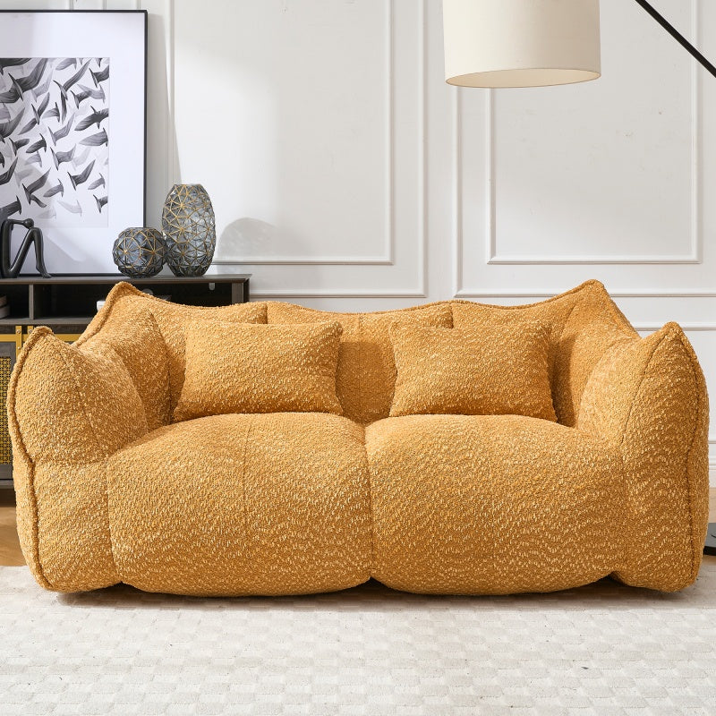 Boucle Bean Bag Chair