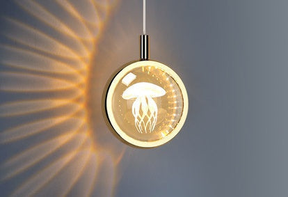 Nordic Jellyfish Crystal Chandelier