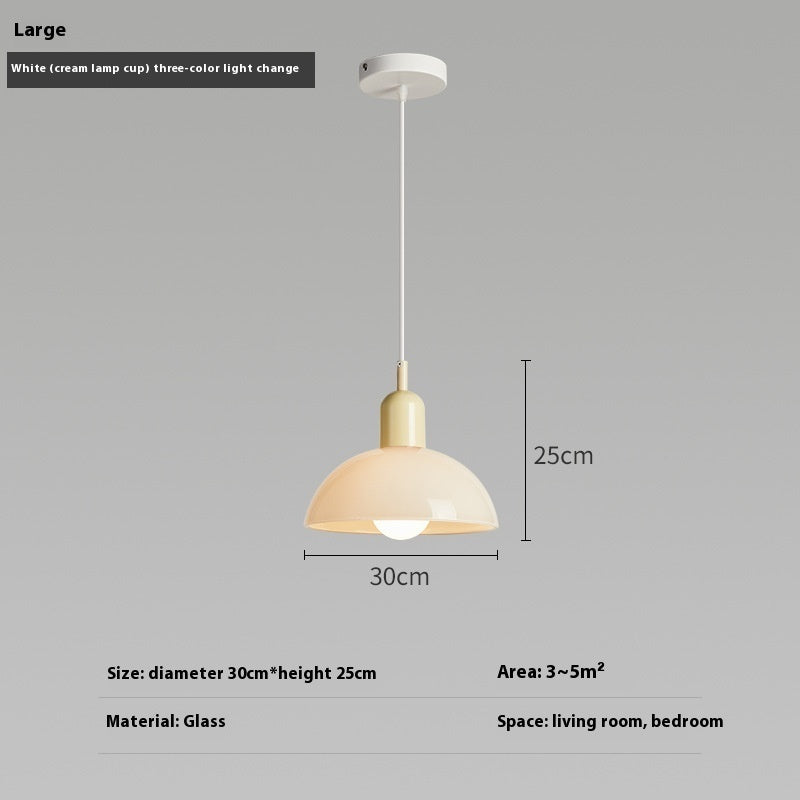 Antique Chandelier Restaurant Simple Modern Bauhaus Creative Glass Retro