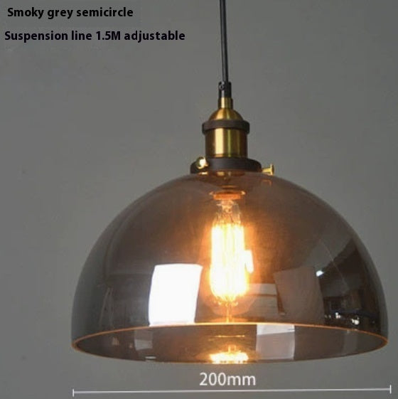 Transparent Glass Nordic Chandelier